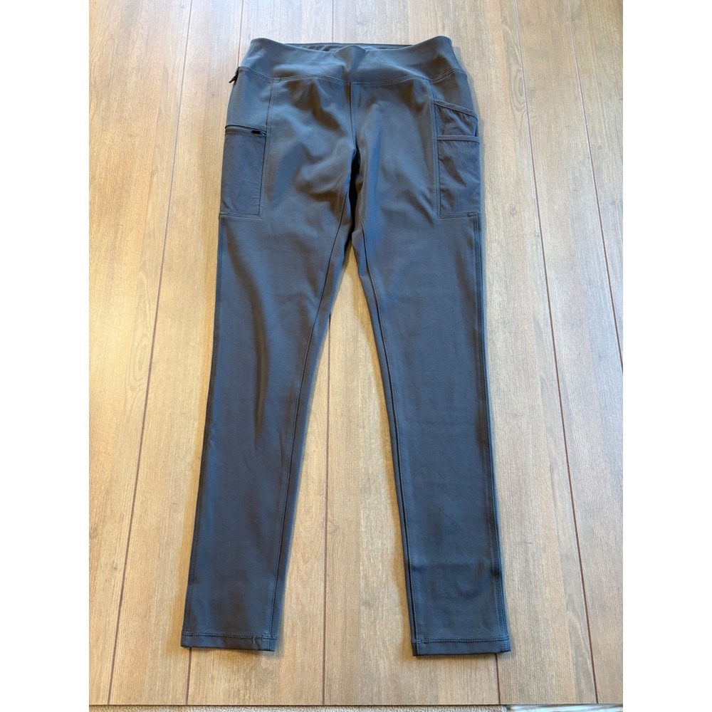 Carhartt Force Utility Leggings Womens M Tall Brown Ponte Knit Outdoor Hiking - Picture 7 of 11
